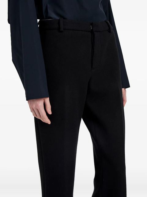 Proenza Schouler belt-loops tailored trousers - Black