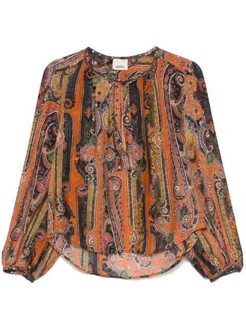 ISABEL MARANT May blouse - Orange - zdjęcie produktu nr 1