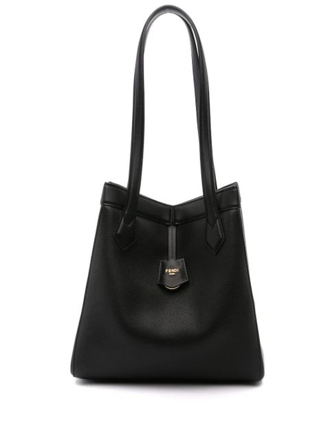 FENDI medium Origami leather shoulder bag - Black - zdjęcie produktu nr 1