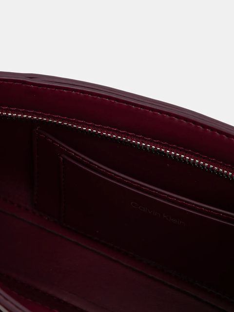 Calvin Klein torebka kolor bordowy LV04F3170G