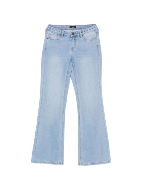 Eleh flared jeans - Blue - zdjęcie produktu nr 1