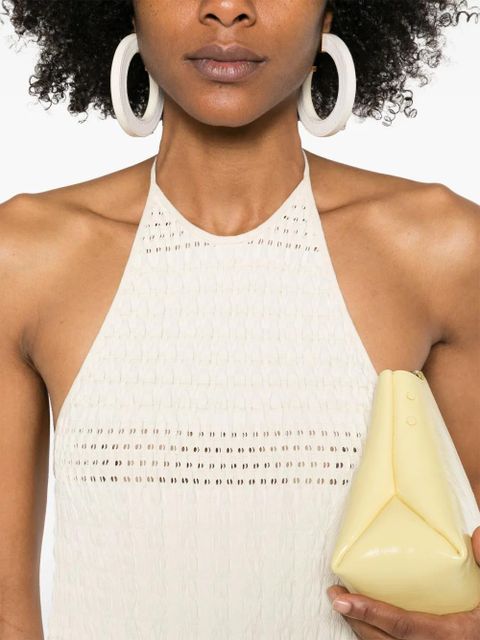 Nanushka textured midi dress - Neutrals