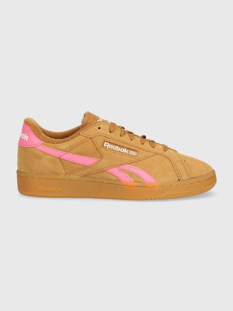 Reebok Classic sneakersy zamszowe Club C kolor brązowy 100206242