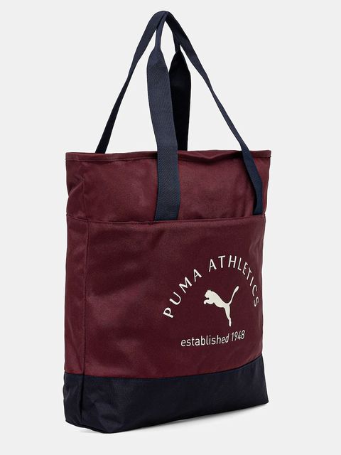 Puma torebka kolor bordowy 91735
