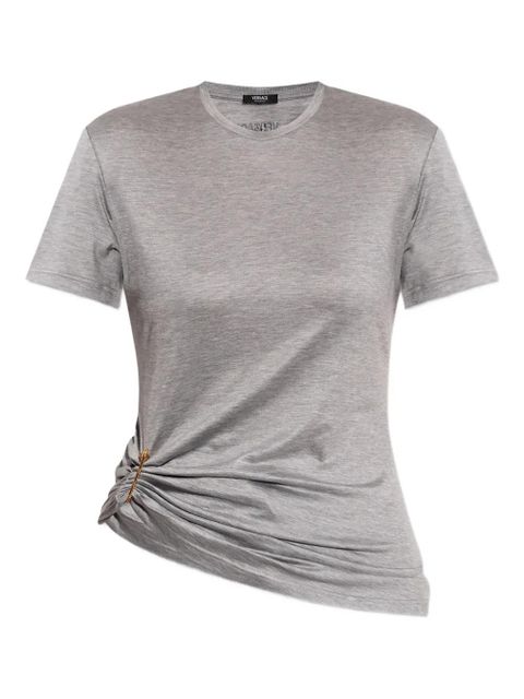 Versace Medusa-pin T-shirt - Grey - zdjęcie produktu nr 1