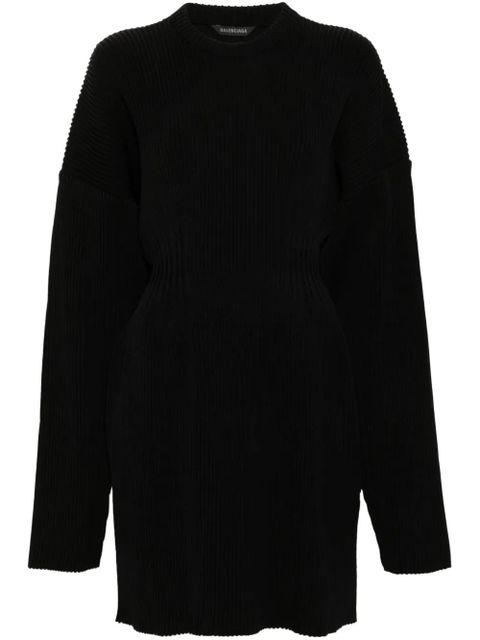 Balenciaga Hourglass mini dress - Black - zdjęcie produktu nr 1