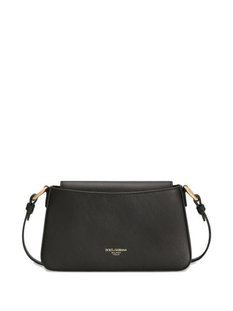 Dolce & Gabbana leather shoulder bag - Black