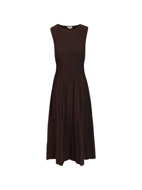 STAUD Elyse sleeveless A-line dress - Brown - zdjęcie produktu nr 1