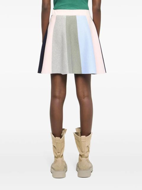 JW Anderson striped mini skirt - Pink