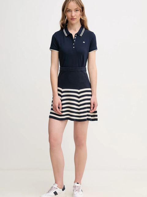 Tommy Hilfiger spódnica z jedwabiem - zdjęcie produktu nr 2