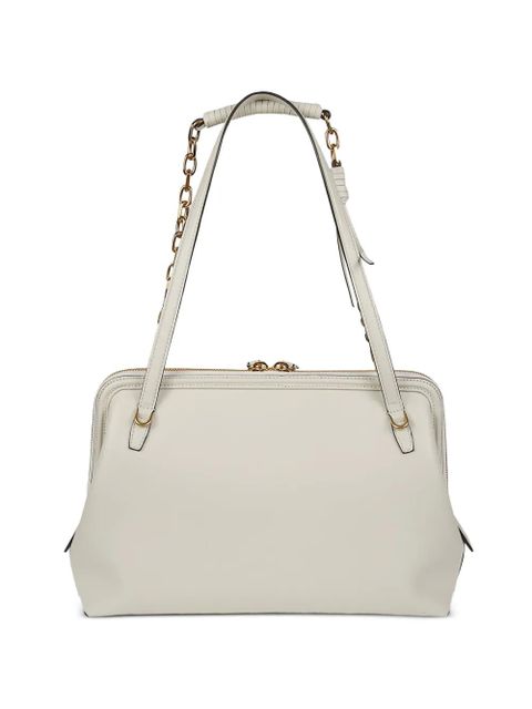 ETRO medium Doc chain leather shoulder bag - White - zdjęcie produktu nr 2