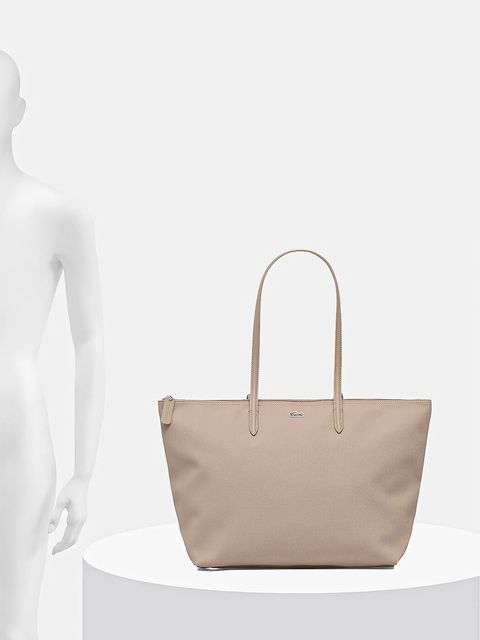 Lacoste torebka kolor beżowy NF1888PK