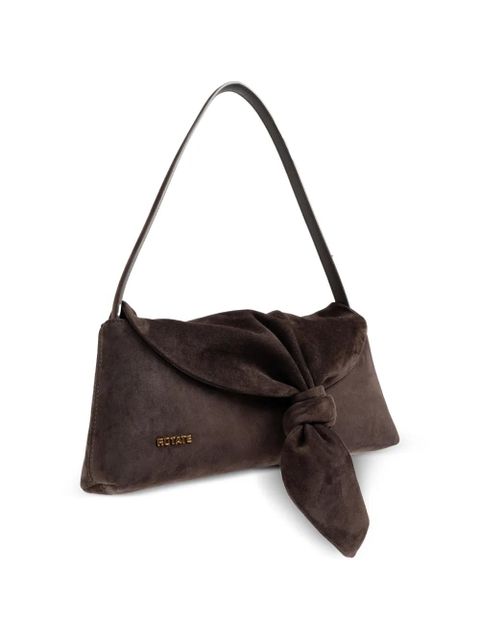 ROTATE BIRGER CHRISTENSEN knot handle tote bag - Brown