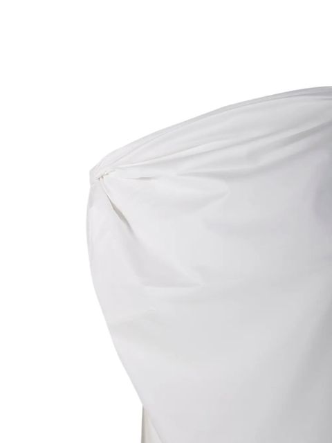 Róhe twisted draped top - White