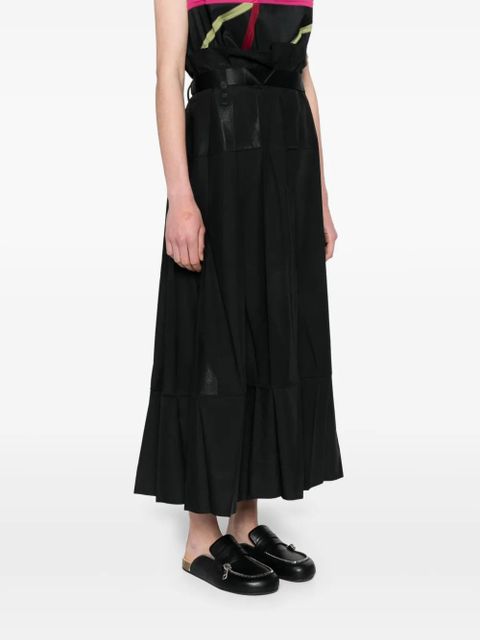 132 5. Issey Miyake pleated skirt - Black