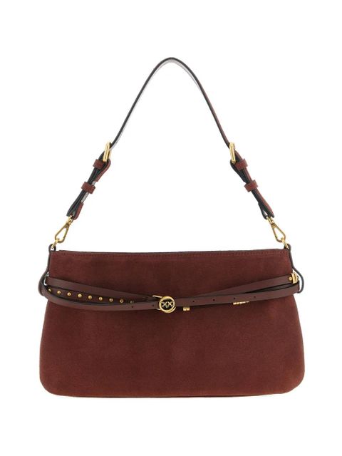 PINKO medium Belt suede shoulder bag - Red - zdjęcie produktu nr 1
