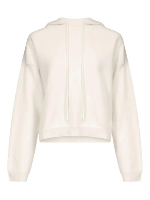 LouLou de Saison Sarla Lds cashmere hoodie - White - zdjęcie produktu nr 1