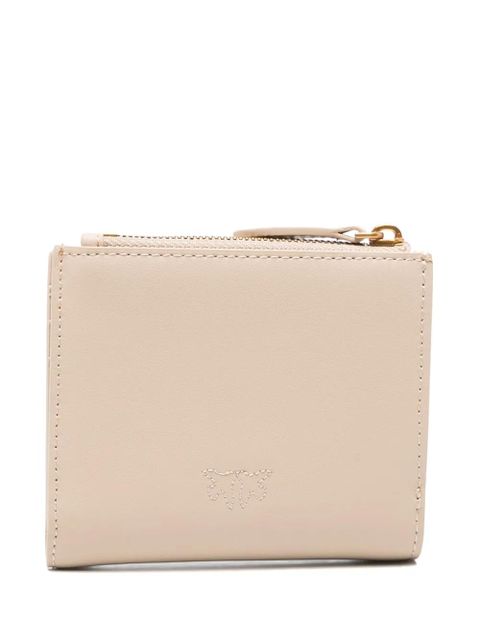 PINKO leather wallet - Neutrals