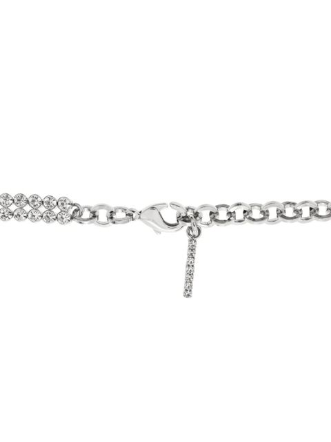 Alessandra Rich star-charm necklace - Silver
