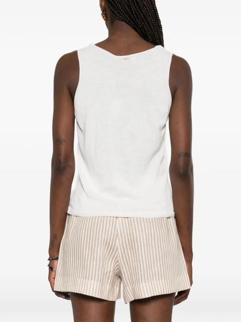TWINSET sleeveless top - White