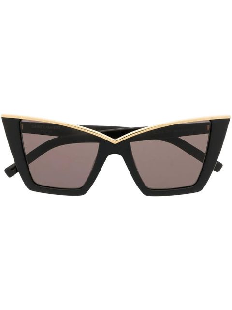 Saint Laurent Eyewear SL 570 cat-eye sunglasses - Black - zdjęcie produktu nr 1