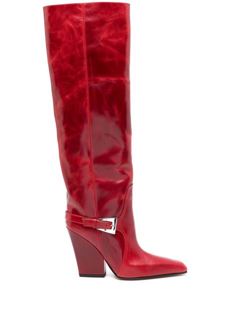 Paris Texas 100mm Jane boots - Red - zdjęcie produktu nr 1
