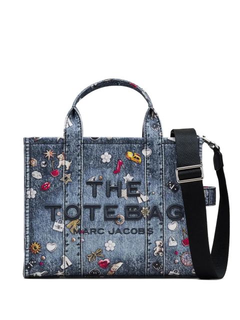 Marc Jacobs medium Tote Trompe bag - Blue - zdjęcie produktu nr 1