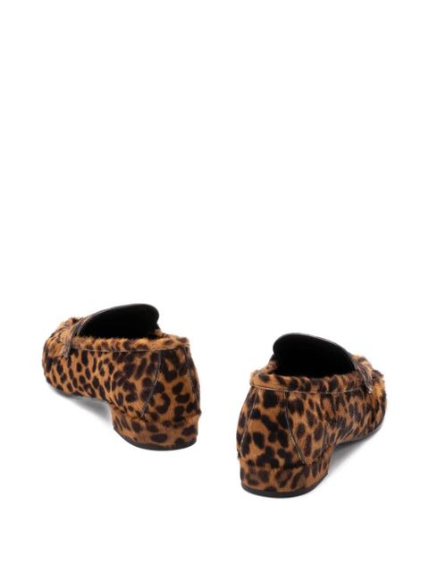 Prada leopard loafers - Brown - zdjęcie produktu nr 2