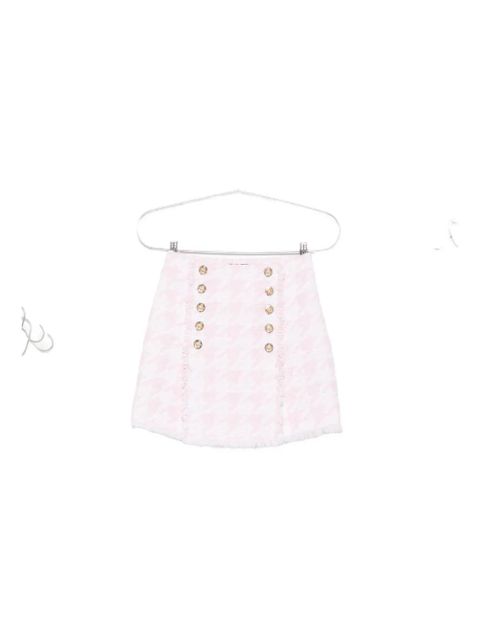 Balmain tweed mini skirt - Pink - zdjęcie produktu nr 2