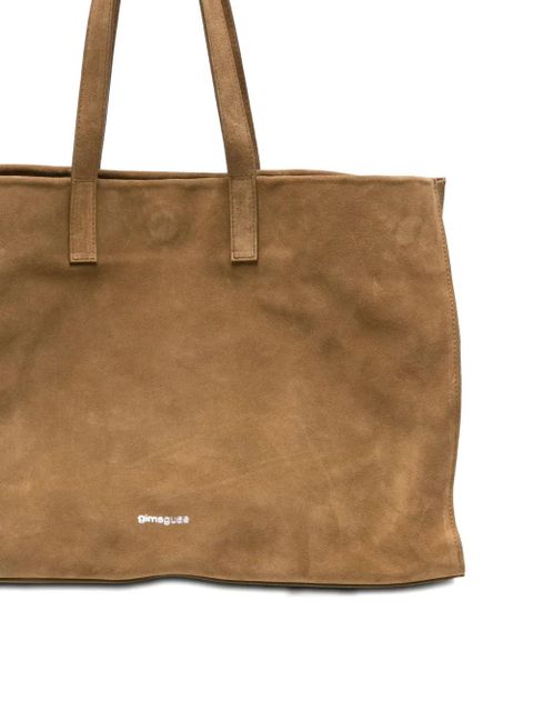 Gimaguas suede tote bag - Brown
