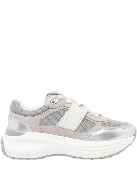 Tod's lace-up platform sneakers - Grey