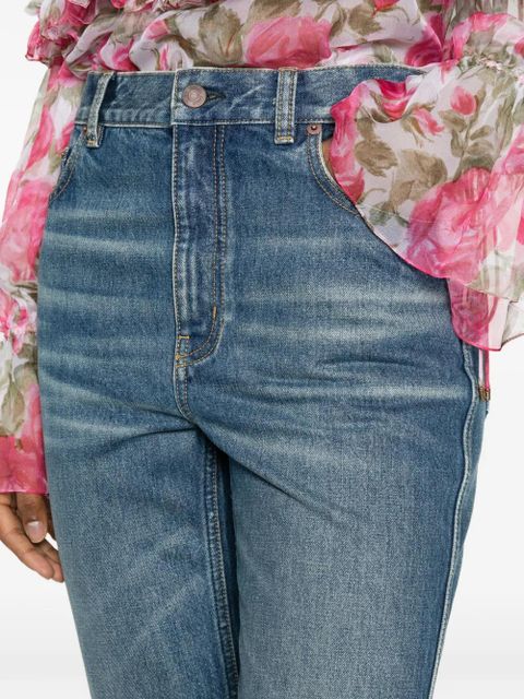 Chloé belt-loop pocket shorts - Blue