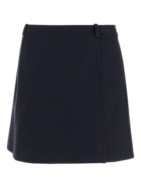 Jil Sander wool mini skirt - Blue - zdjęcie produktu nr 1