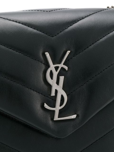 Saint Laurent - small Loulou shoulder bag - women - Calf Leather (top grain) - One Size - Black