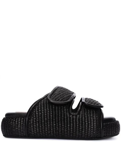 Simon Miller Raffia Cro slides - Black - zdjęcie produktu nr 1