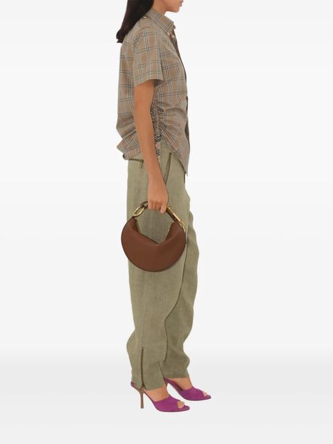 Burberry checkered cotton shirt - Neutrals