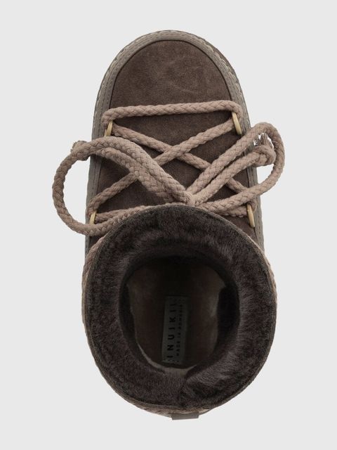 Inuikii śniegowce zamszowe dziecięce kolor brązowy