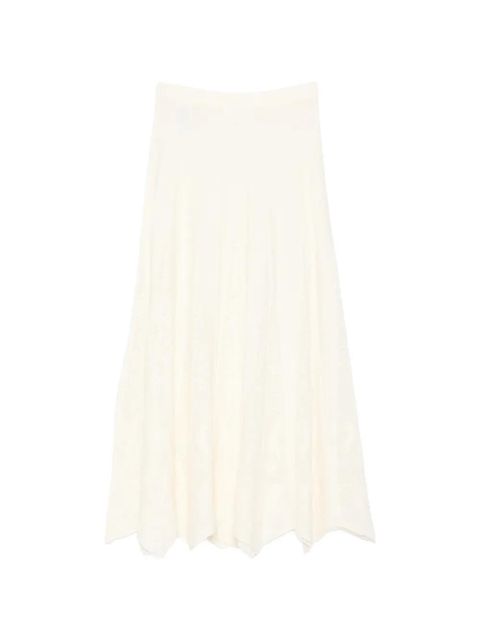 Ba&Sh Serta openwork midi skirt - Neutrals - zdjęcie produktu nr 2