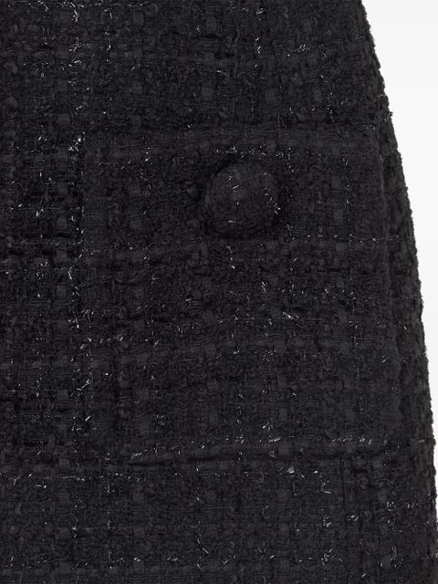Marc Jacobs tweed mini dress - Black