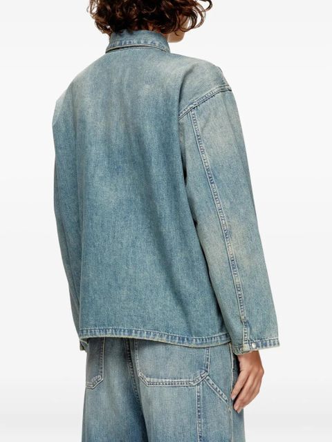 Diesel pocket-detail denim shirt - Blue
