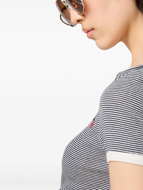 Miu Miu suede pleated skirt - Brown