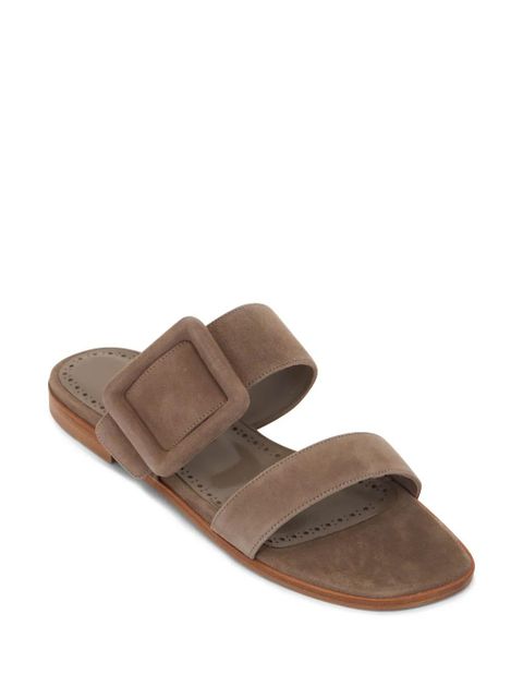 Manolo Blahnik open-toe sandals - Brown - zdjęcie produktu nr 2