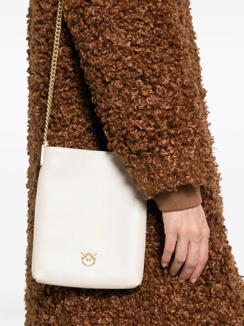 PINKO logo-detail shoulder bag - Neutrals - zdjęcie produktu nr 2