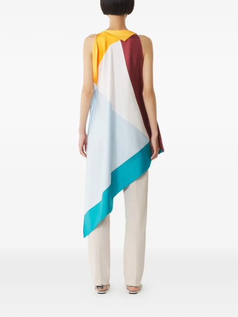 Lanvin colourblock top - White