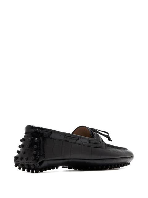 Le Monde Beryl Driver embossed moccasins - Black - zdjęcie produktu nr 2