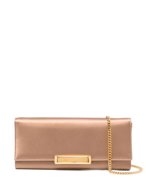TOM FORD satin bar clutch bag - Neutrals - zdjęcie produktu nr 1