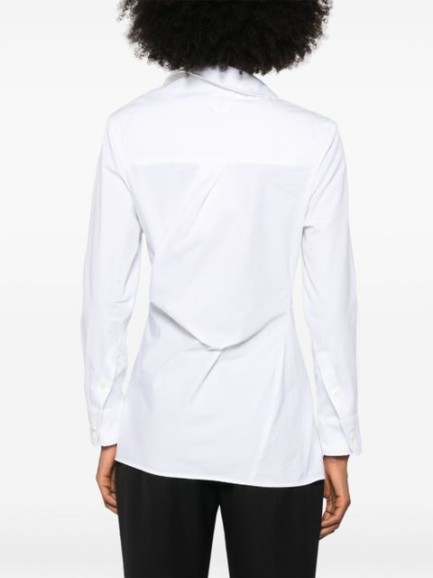 Jacquemus La Chemise Pablo cotton shirt - White - zdjęcie produktu nr 2
