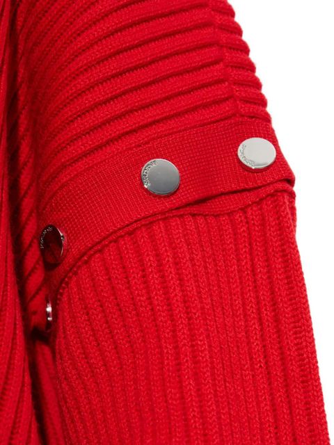 Sportmax detachable-sleeves sweater - Red