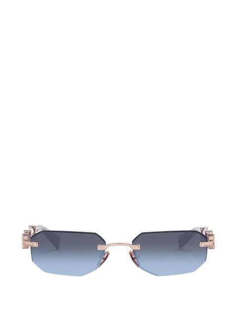 Balmain Arcade geometric-frame sunglasses - Pink - zdjęcie produktu nr 1
