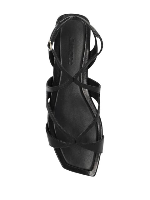 Jimmy Choo Ayla leather sandals - Black